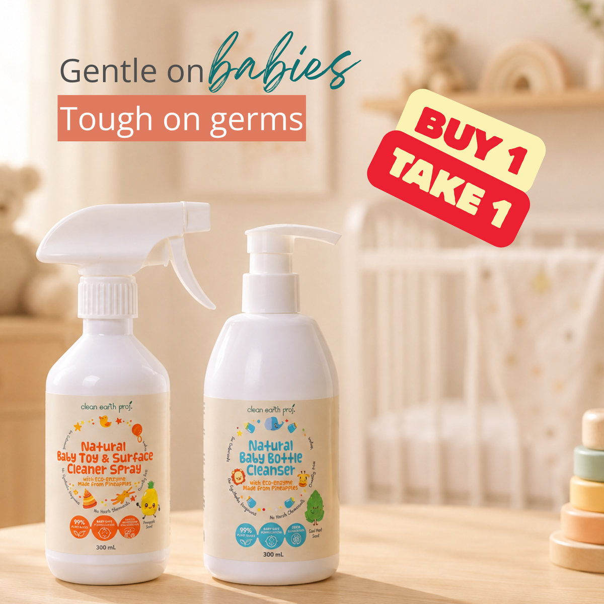 Baby Care Must Haves (Buy 1 Take 1)