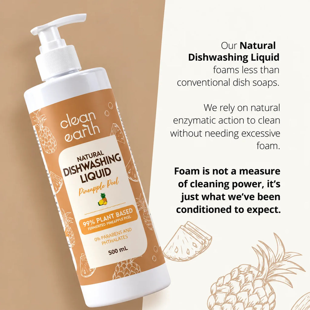 Natural Dishwashing Liquid Pineapple 500ml