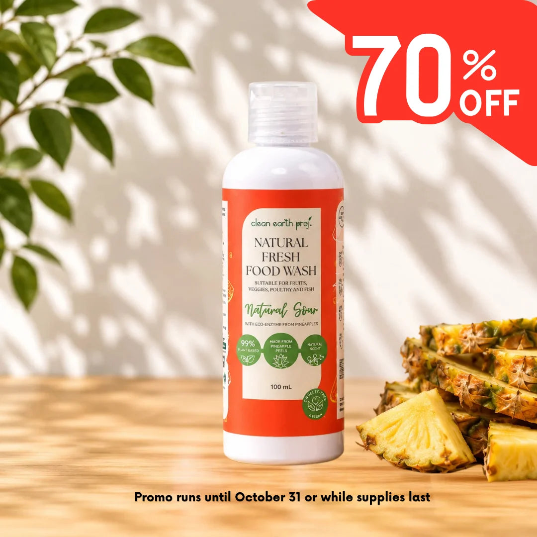 Natural Fresh Food Wash 100ml Natural Sour