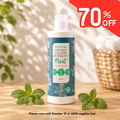 Natural Liquid Laundry Detergent Mint 500ml