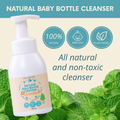 Clean Earth non-toxic baby dish soap and bottle cleaner with plant-based formula