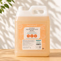 Clean Earth 10L commercial bulk natural foaming liquid hand soap refill jerrycan in Tangerine scent