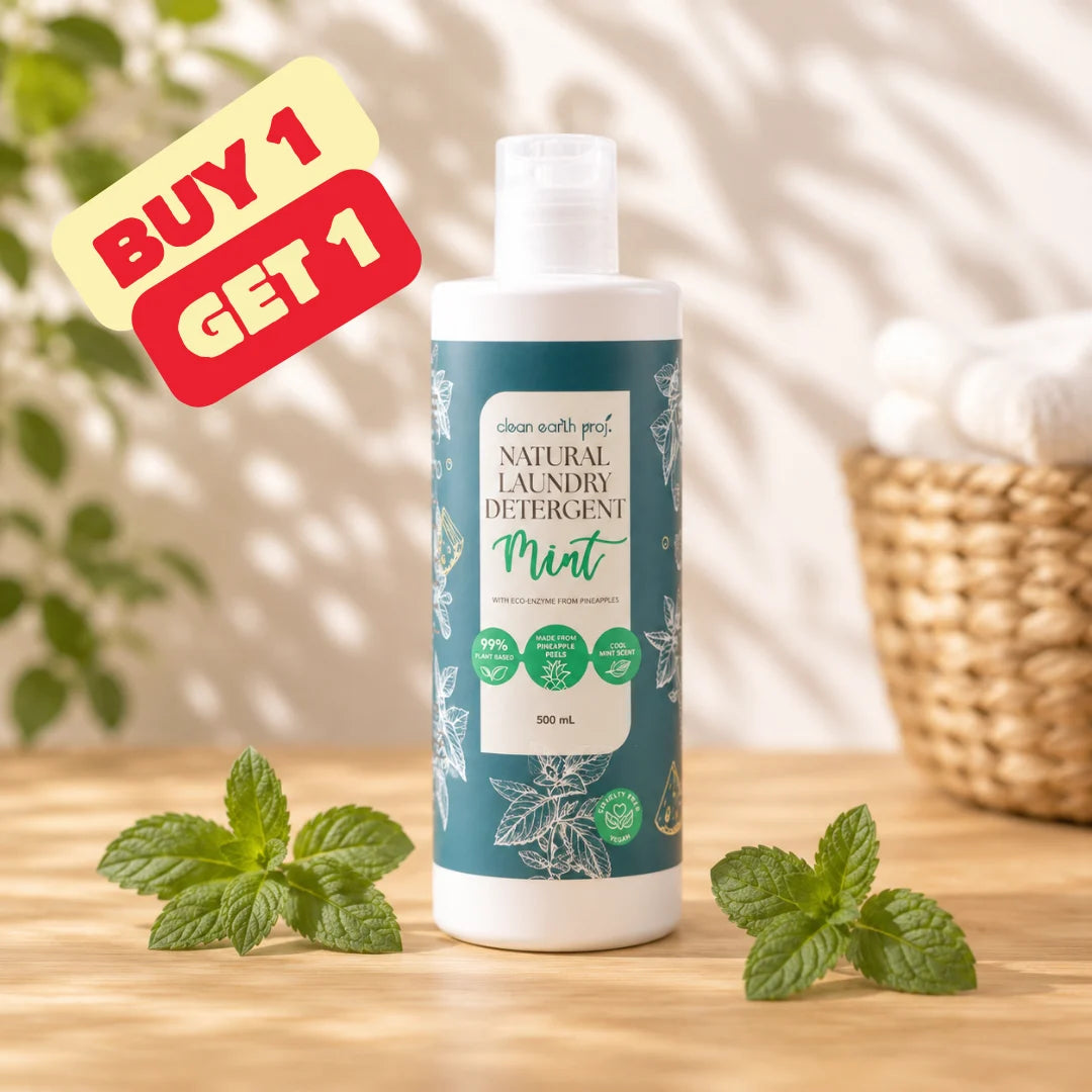 Natural Liquid Laundry Detergent Mint 500ml