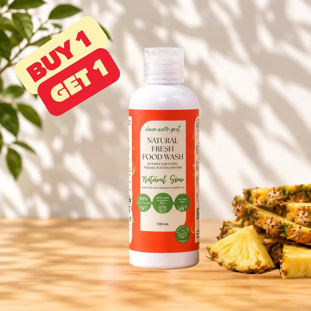 Natural Fresh Food Wash 100ml Natural Sour